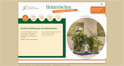 Desktop Screenshot of heideroeschen.com